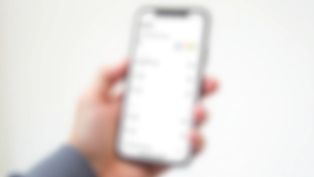 Smartphone in Hand zeigt responsive Preistabelle mit vertikal gestapelten Spalten für mobile Ansicht