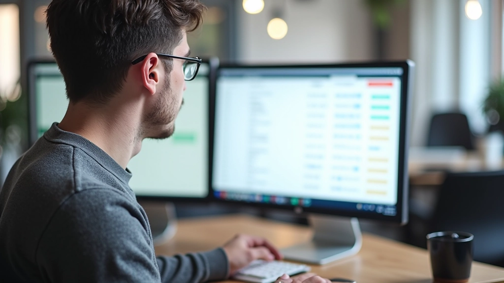 Laptop zeigt mehrere Preistabellen-Varianten nebeneinander